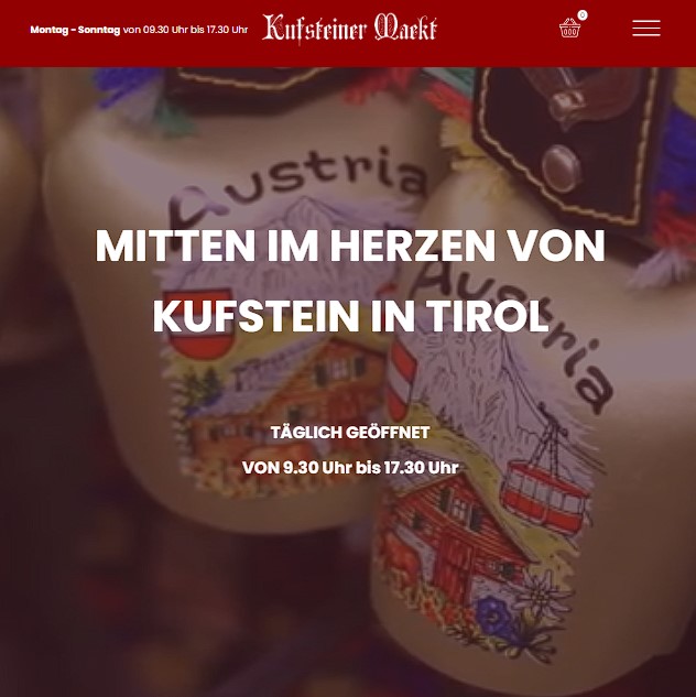 Referenz-Onlineshop von easyLOOP — kufsteinermarkt.at